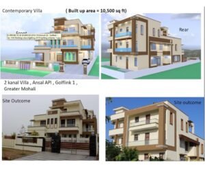 2kanal villa greater mohali by core construction group